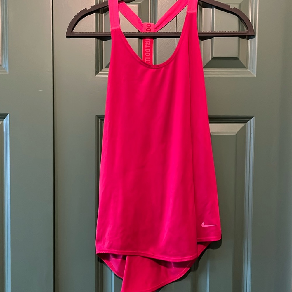 Nike dry fit drape tank top